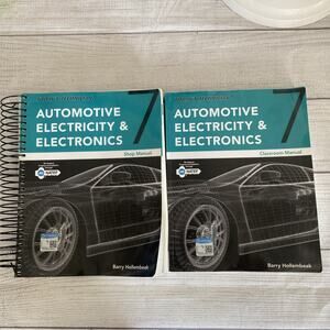 Today's Technician: Automotive Electricity & Electronics Classroom/ Shop Manual